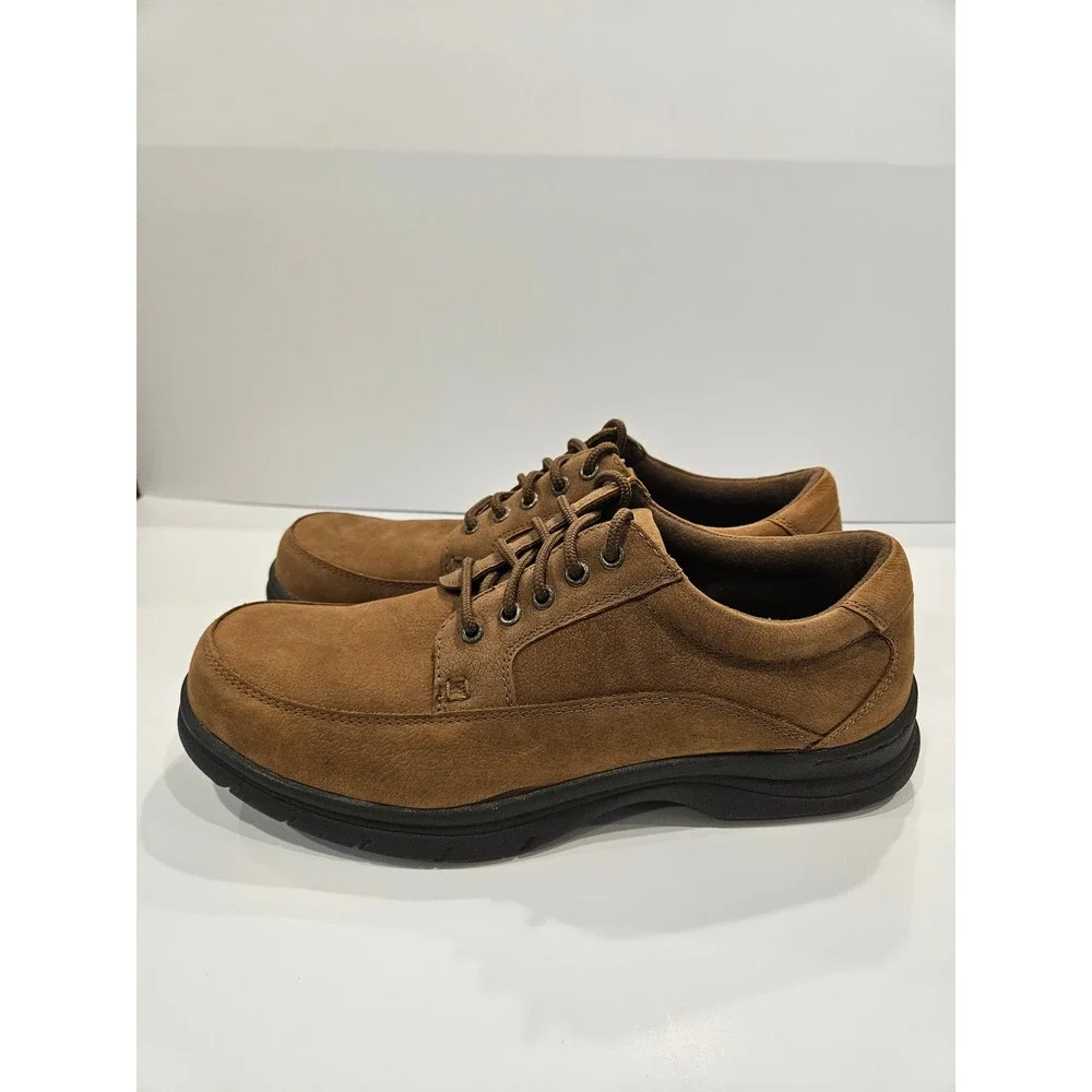 Dr. Scholls Brando II Mens Brown Leather Lace Up Comfort Oxford Shoes Size‎ 11